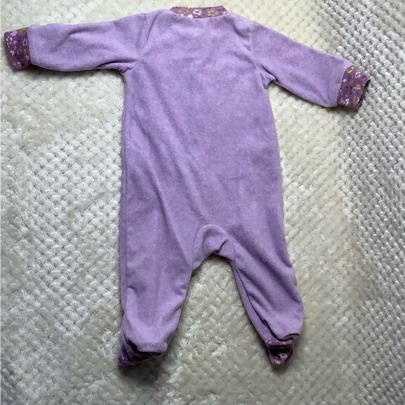 Carters Footed Sleeper Floral Hedgehog 3 Month 3M - Picture 3 of 3